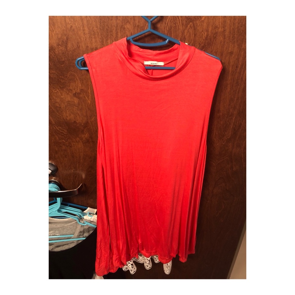 Forever 21 Coral T-Shirt Dresd